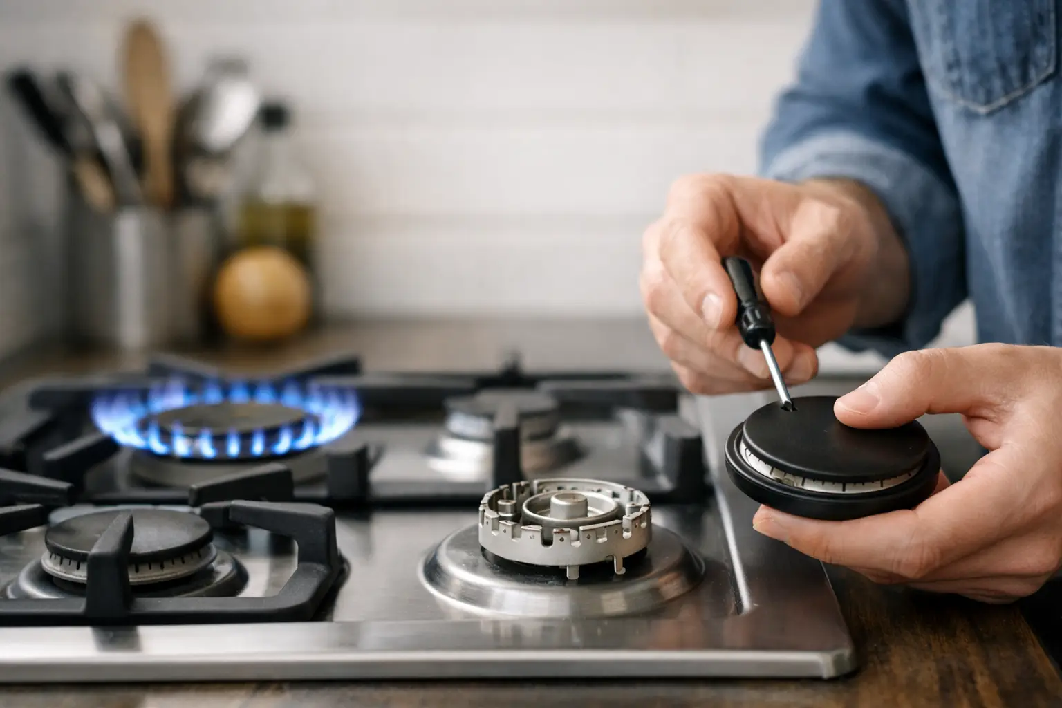 Gas Hob Flame Repair